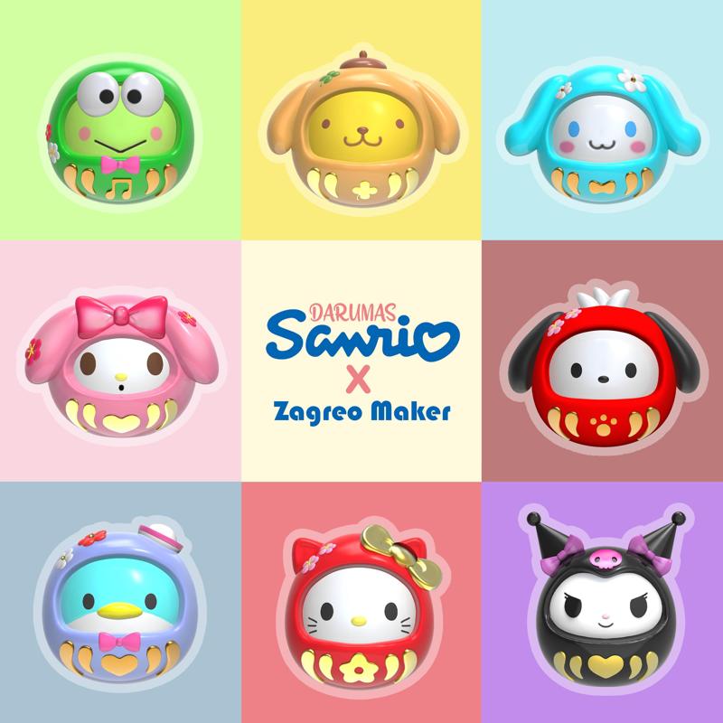 Sanrio Darumas