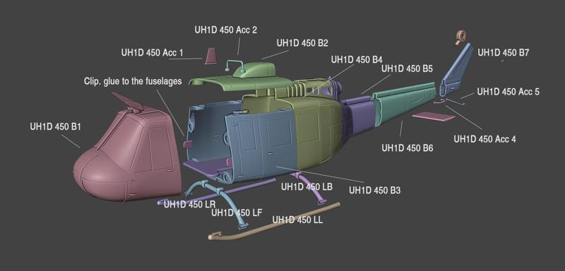 Bell UH-1D for FW450