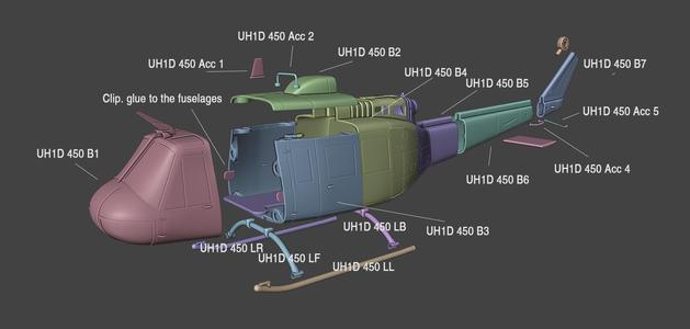 Bell UH-1D for FW450