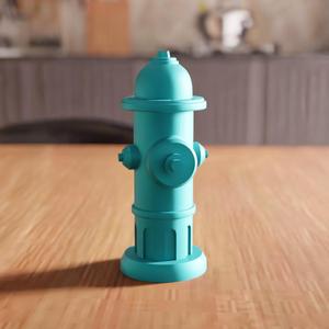 3D Fire Hydrant STL File - 175