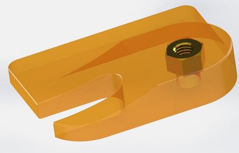 Anti Z-Wobbeling for M5 Nuts