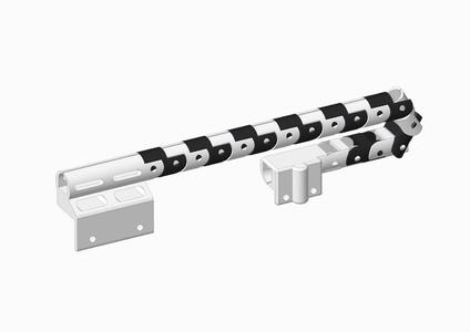 Cadena tubular pasacable