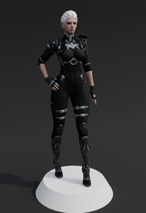 Ines Raya,The First Descendant pose 1