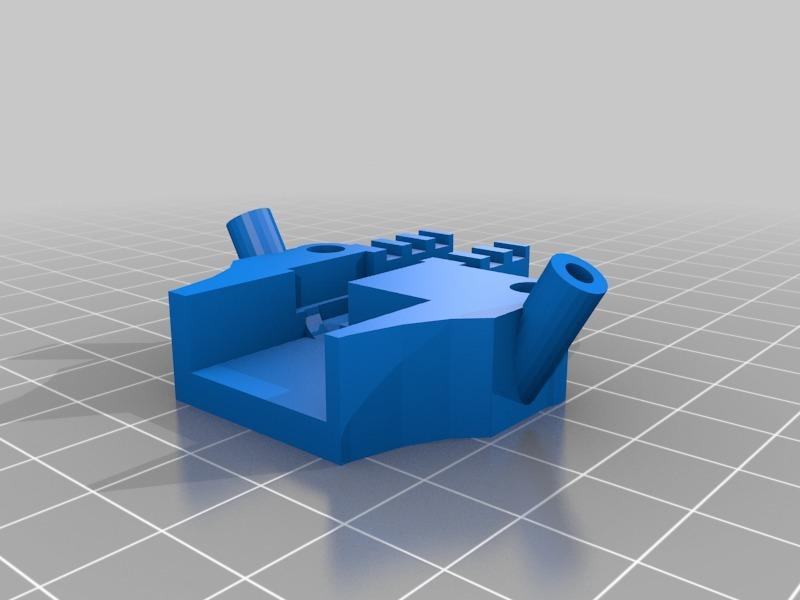 Foxeer 25mw TM25 VTX holder with receiver tubes 31mm standoff distance