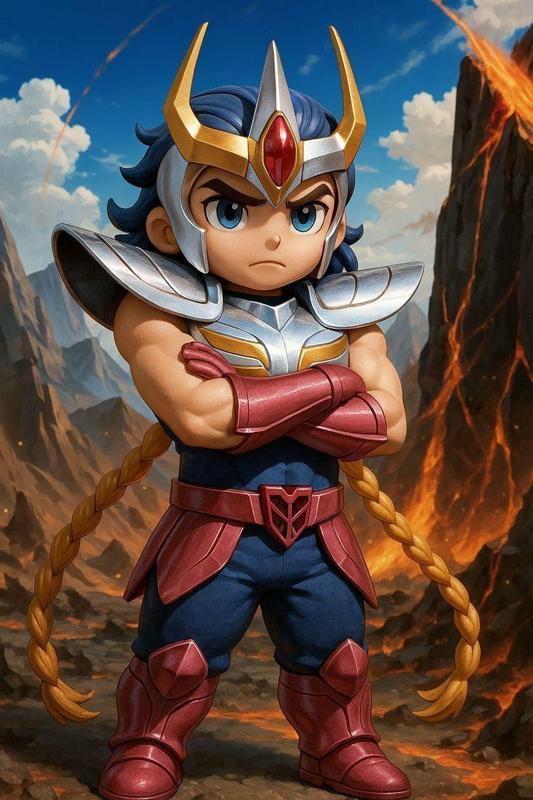 Ikki from Phoenix Knights of the Zodiac Saint Seiya: Knights of the Zodiac