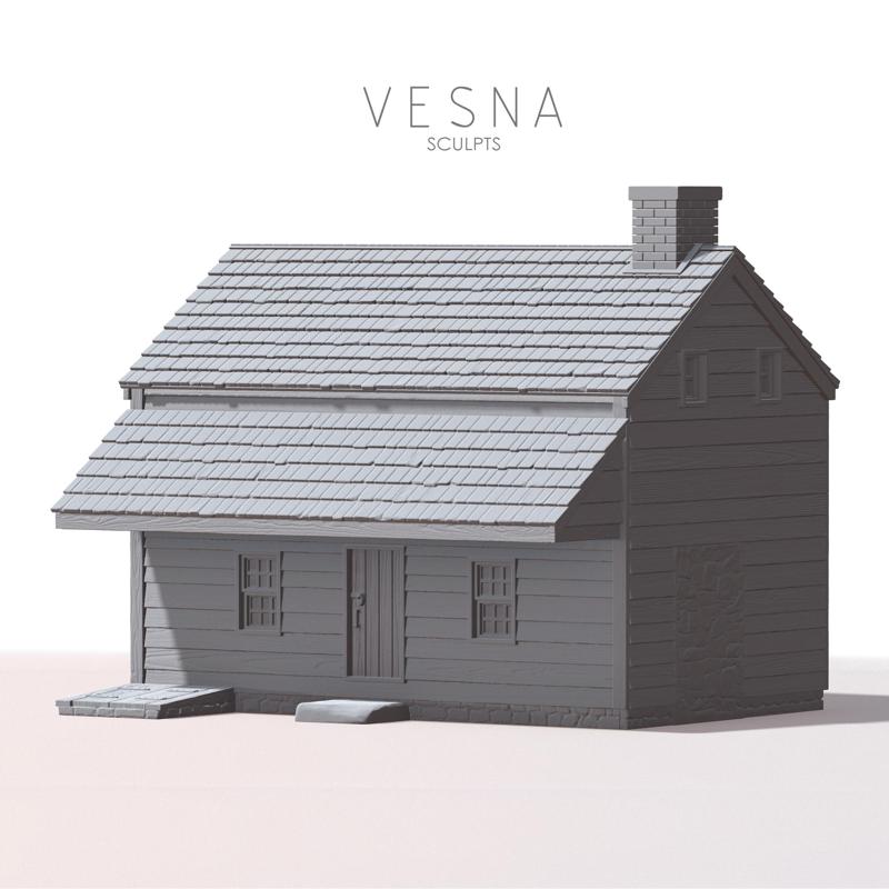 19TH CENTURY NORTH AMERICAN FARMHOUSE