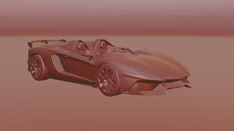 Lamborghini Aventador J