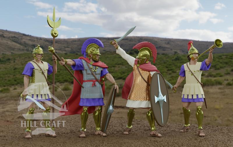 28mm Punic Wars Carthaginian Heavy Libyan Spearmen