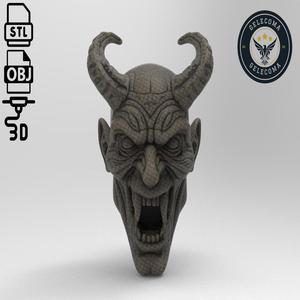 Chaos Mask 3D Print Model