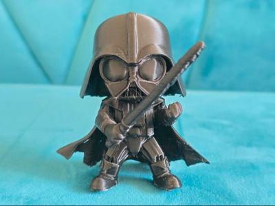 Darth Vader with light sword Figurine