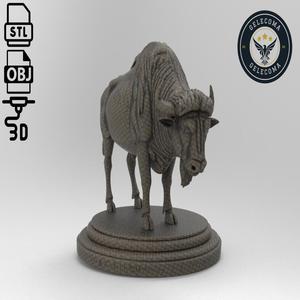 Buffalo Animal 3d Printing
