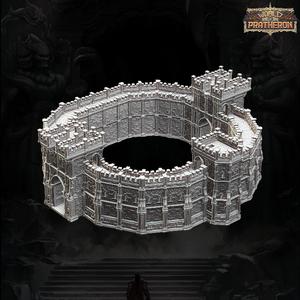 Battle of Eldrino's Deep - Gates and walls(Modular)