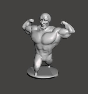 Buff Handsome Squidward