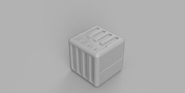 D6 dice with orky numbers
