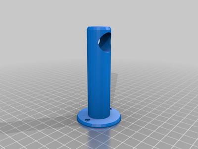 Curtain rod support 16mm