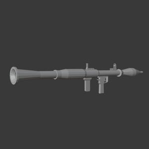 RPG7 3D stl