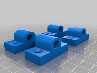 anet a8 plus y rod bracket set