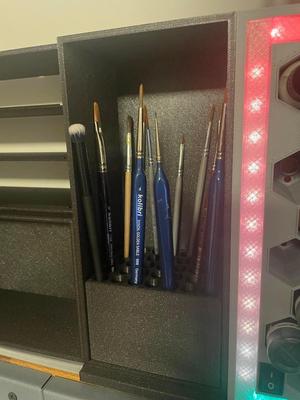 Modular shelving system -  extension Double Tall + brush holder