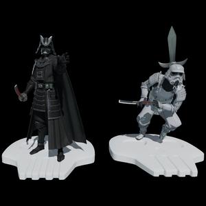 Darth Vader Samurai & Stormtrooper Samurai