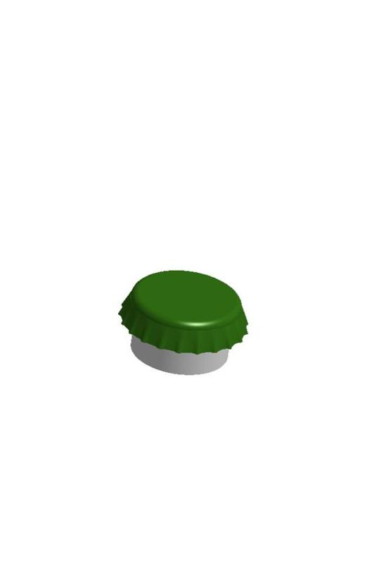 Control knob-beer cap