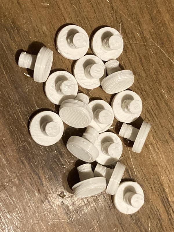 Ikea Billy cover holes caps