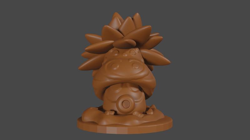 Legend of Zelda inspired, Octorok, Tabletop DnD miniature