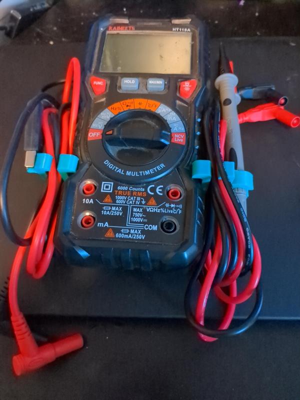 Multimeter probe holder for KAIWEETS HT118A