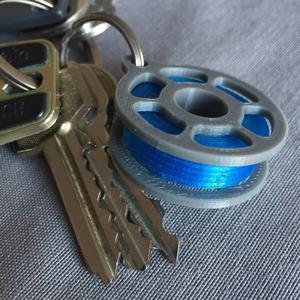 Reinforced Spool Keychain