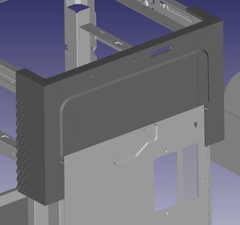 Bambu Lab Edition Modplate with closed back plate and PTFE guide gap