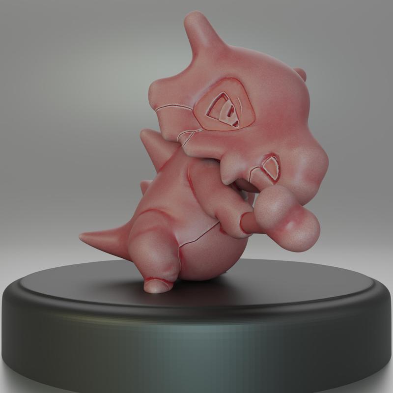 104- Cubone Pokemon Figure