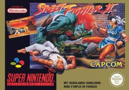 LITHOPHANE Cover Street Fighter 2 SNES Nintendo