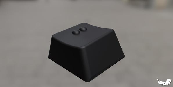 braille letter b - Cherry MX Keycap