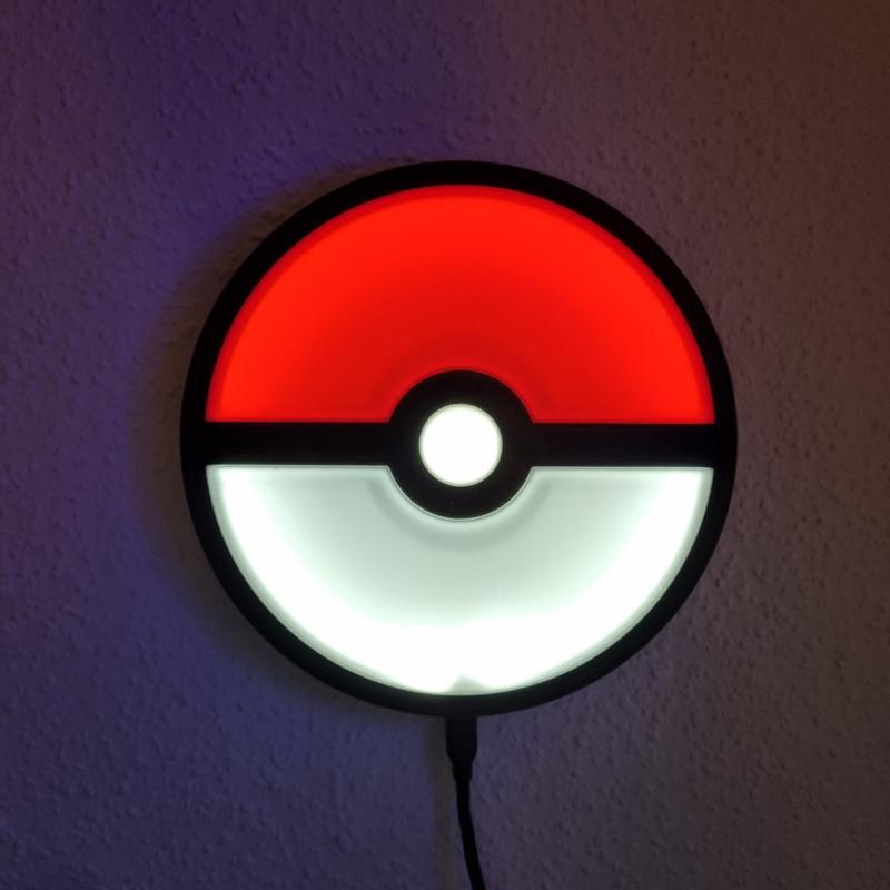 Pokéball Lamp