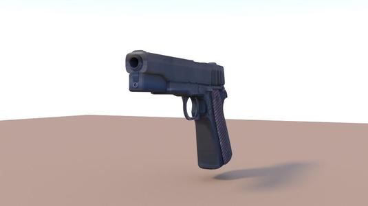 Simple Handgun