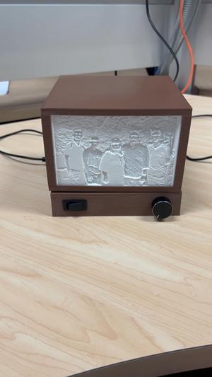 Spinning Lithophone Box