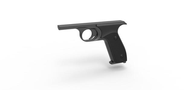 Handle for cosplay blaster pistol 3