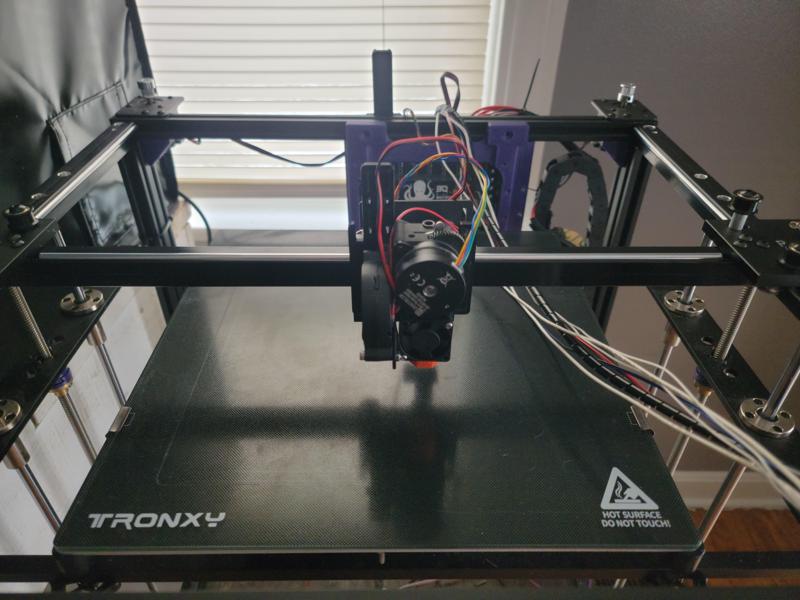 Lgx-Lite and Dragon hotend mount for X5SA/Pro
