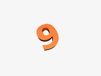 Alphabet Number 9