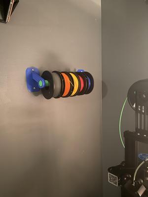 Hang-up filament rack