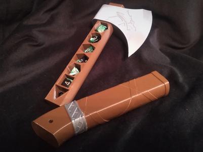 DnD Dice Axe
