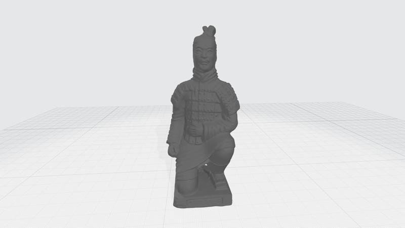 Terracotta Warriors Soldier 3D Model 3D print model