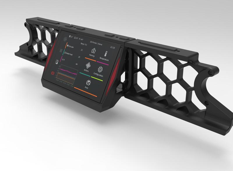 Waveshare 4.3" DSI touch screen housing for Voron 2.4