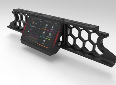 Waveshare 4.3" DSI touch screen housing for Voron 2.4