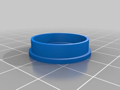 Banded Fidget spinner ring (US Size 7.5)
