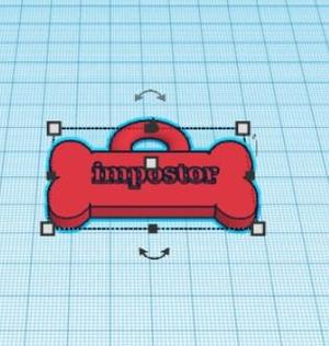impostor dog tag