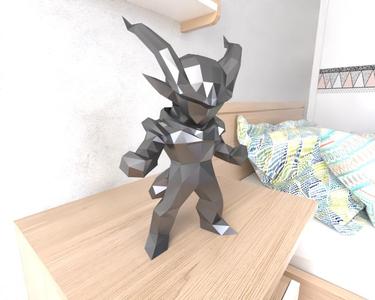 Janemba Chibi Lowpoly