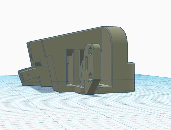 Remix of SATSANA BL-Touch clearenced for direct drive conversion.