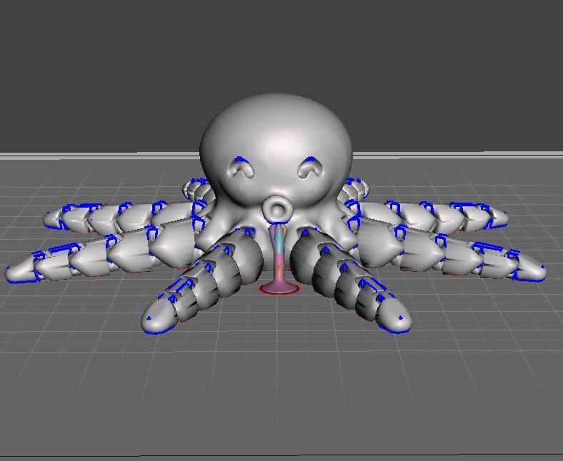 octopus with built in support