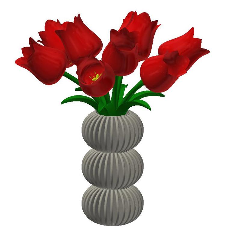 Decorative flower plant vase