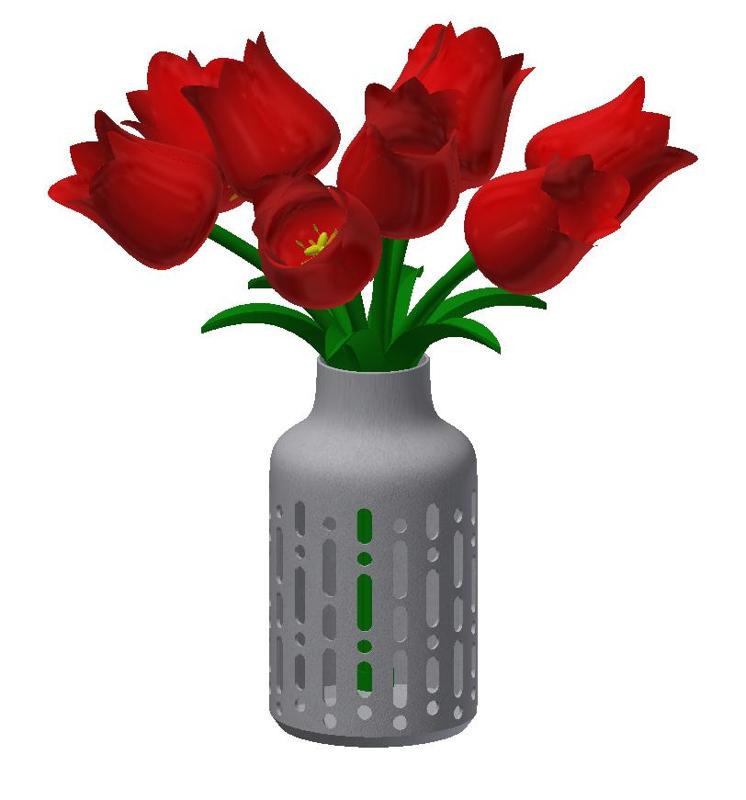 Decorative flower plant vase
